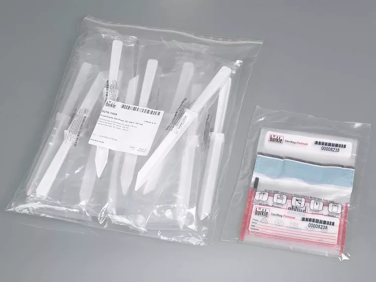 Sada špachtlí a sáčků pro odběr vzorků, sterilní