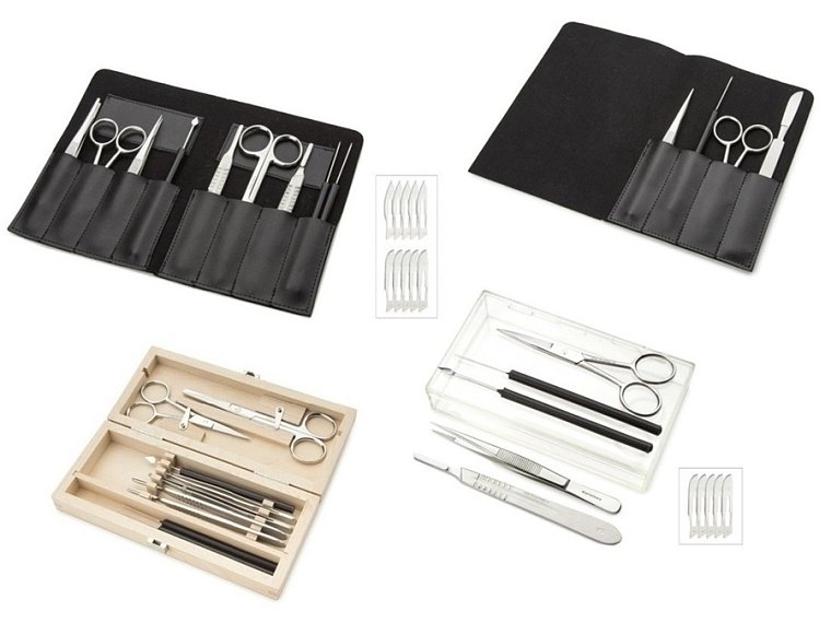 Souprava pro přípravu mikroskopických preparátů