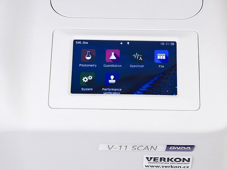 Spektrofotometr Onda TOUCH V-11 SCAN VIS Single Beam