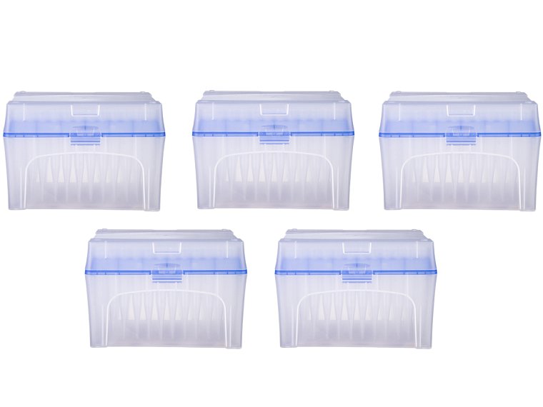 Tip Box, 5x 96 ks, objem 50 – 1000 µl