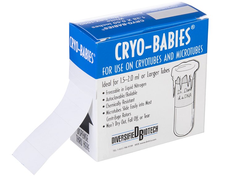 Štítky popisovací Cryo, samolepicí