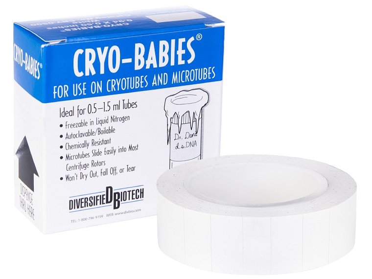 Štítky popisovací Cryo, samolepicí