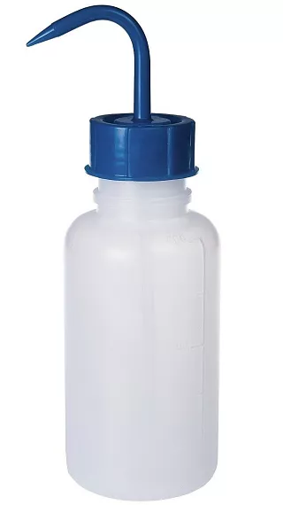Střička širokohrdlá s barevným uzávěrem, PE