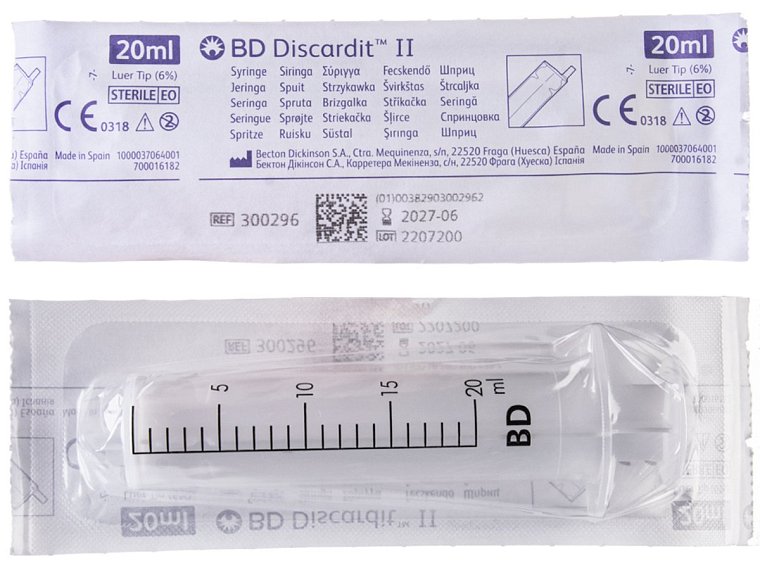 objem 20 ml