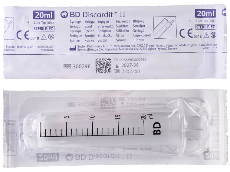 objem 20 ml