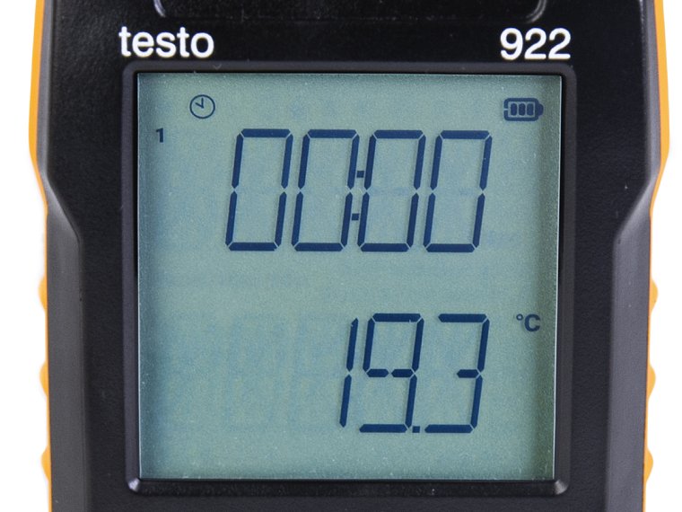 Teploměr 2kanálový testo 922 pro termočlánkové sondy typu K