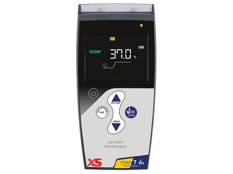 Teploměr digitální XS Temp 7 Vio pro sondy typu K/T