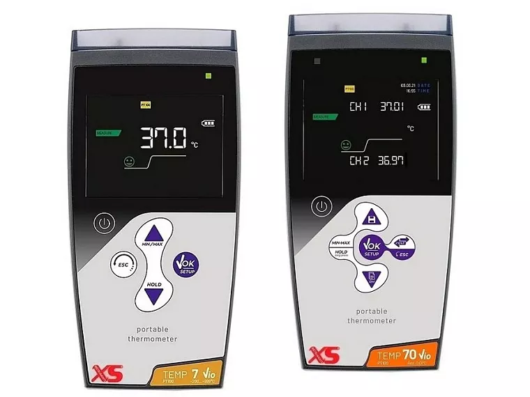 Teploměr digitální XS Temp 7x Vio pro sondy typu PT100