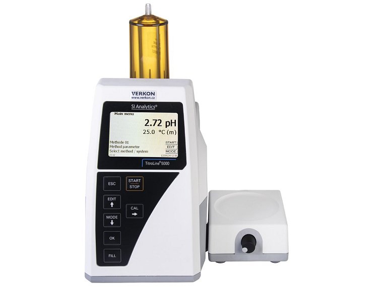 Titrátor automatický SI Analytics TitroLine 5000