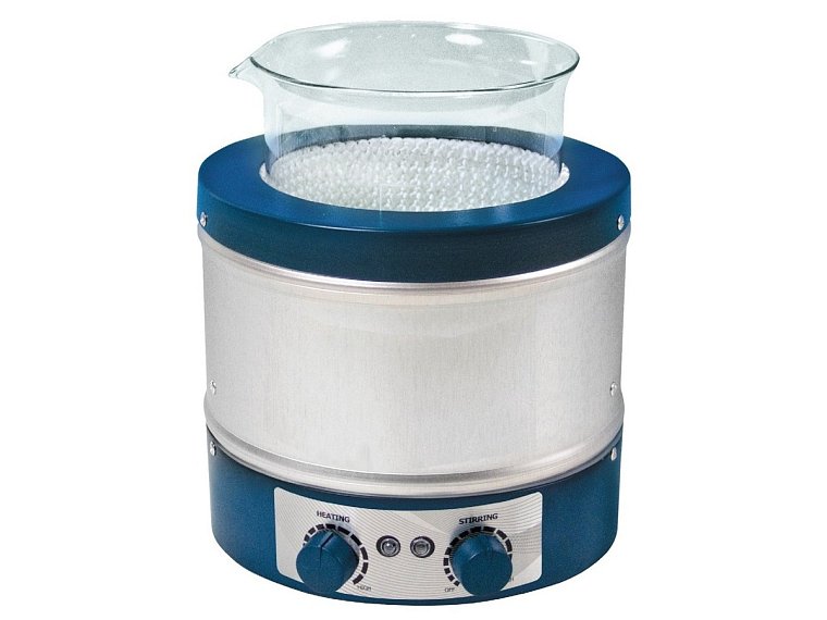 Topné hnízdo jednomístné pro kádinky Witeg s integrovanou magnetickou míchačkou