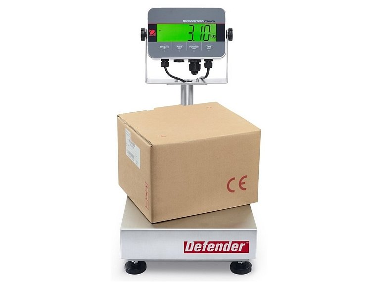 Váhy můstkové Ohaus Defender 3000 Nerez, modelová řada i-D33