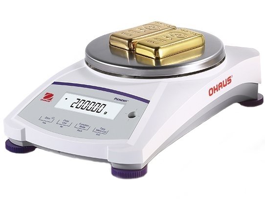 Váhy zlatnické Ohaus, série Pioneer PJX gold