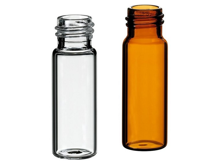 Vialka skladovací bez víčka, různé objemy