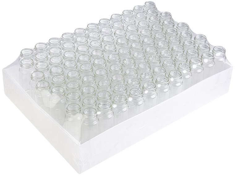 vialka čirá, objem 40 ml, balení 100 ks