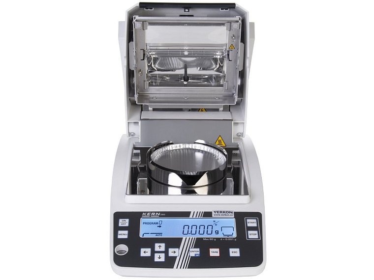 Vlhkostní analyzátor - váhy sušicí Kern DBS 60-3