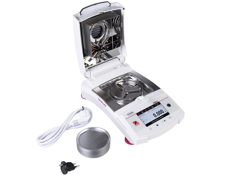 Vlhkostní analyzátor - váhy sušicí Ohaus, série MB Next Gen