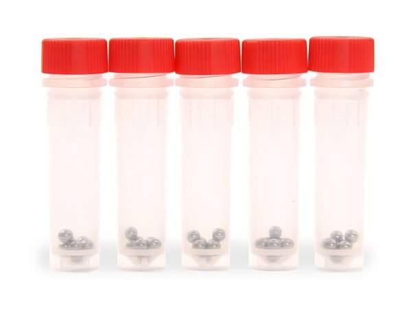 Lyzační zkumavky s 3mm nerezovými kuličkami, objem 2 ml, balení 100 ks