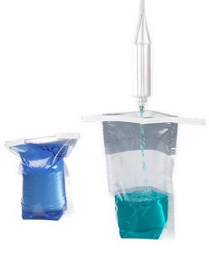 Vzorkovač na kapaliny, otvory na prsty, nerez ocel V4A