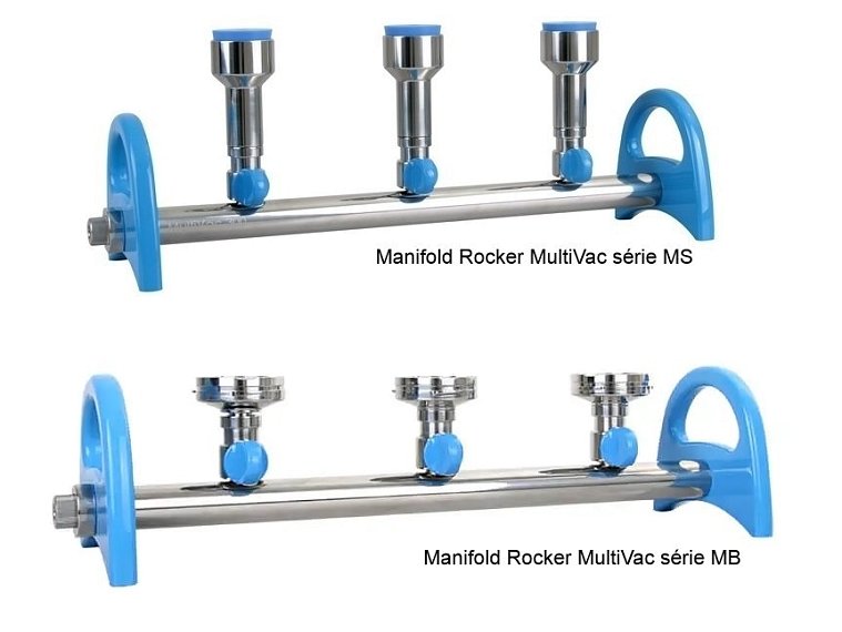 Zařízení pro vakuovou filtraci, manifold Rocker MultiVac