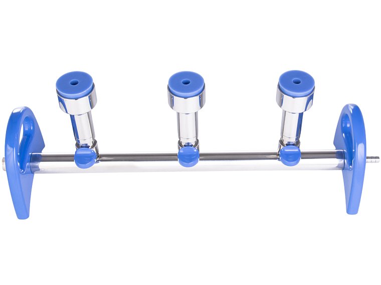 3místný manifold 300-MS s připojením filtrační nálevky přes silikonovou zátku