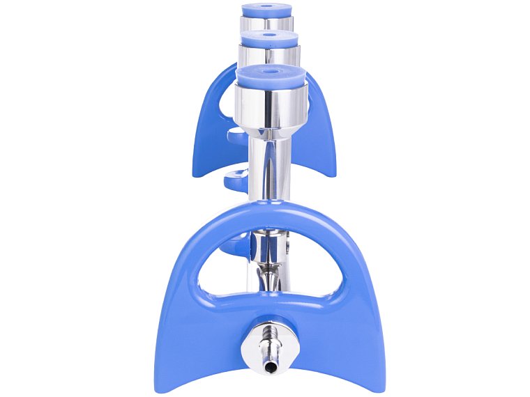 3místný manifold 300-MS s připojením filtrační nálevky přes silikonovou zátku