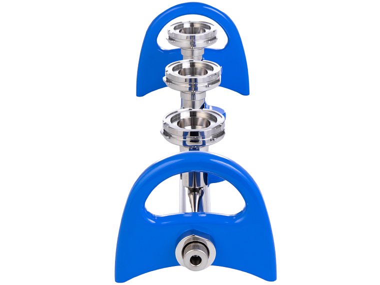 3místný manifold s připojením filtrační nálevky pomocí zámku Spin-Lock