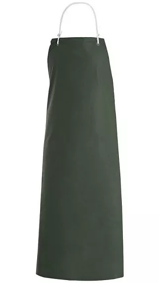 Zástěra pogumovaná, zelená