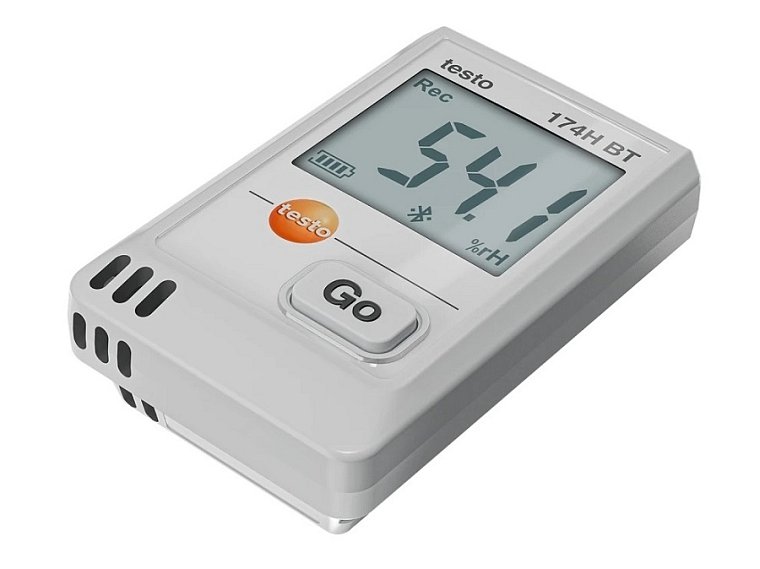 typ 174 H BT s rozhraním Bluetooth a aplikací testo Smart App