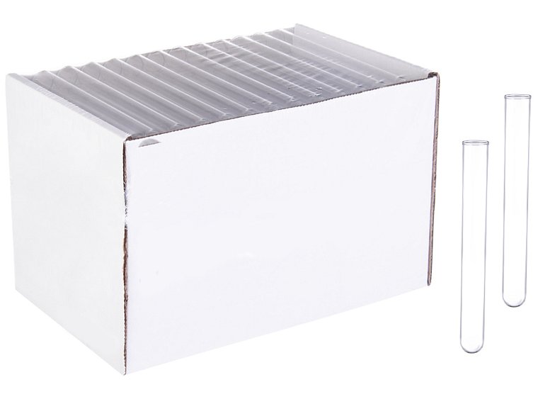 Zkumavka s kulatým dnem a rovným okrajem, borosilikátové sklo 5.1