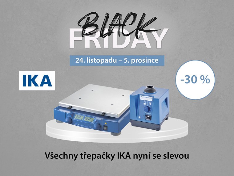 BLACK FRIDAY ve VERKONu: Třepačky IKA se slevou 30 %!