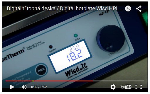 Dvě nová videa přístrojů Wisd
