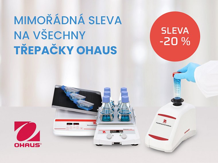 Nepromeškejte akci: Laboratorní třepačky OHAUS se slevou, která rozhýbe i vás