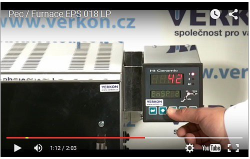 Laboratorní pec EPS 018 LP