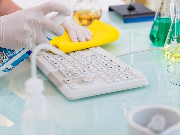 Novinka: hygienické klávesnice a myši GETT