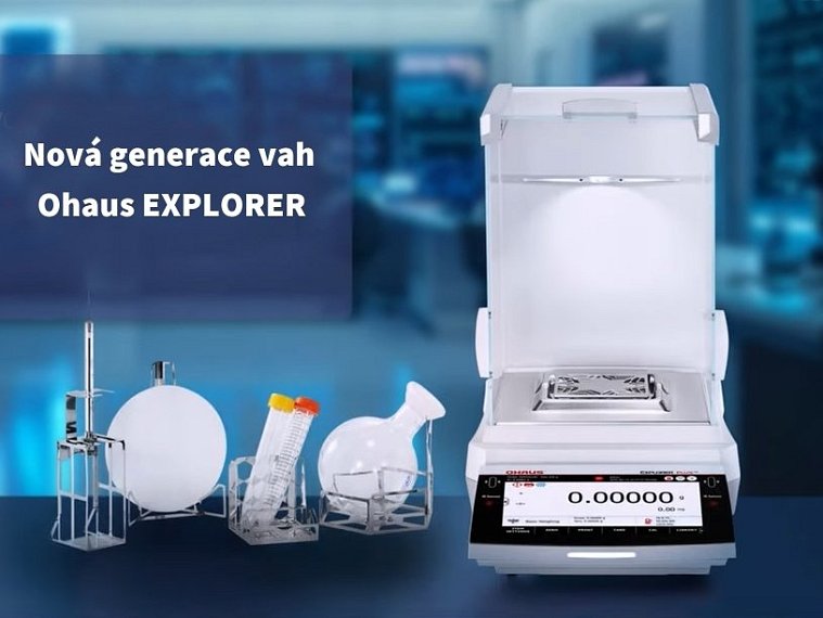 Nový EXPLORER od firmy Ohaus: Přesnost bez kompromisů