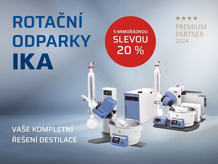 Rotační vakuové odparky IKA – pro kompletní řešení destilace