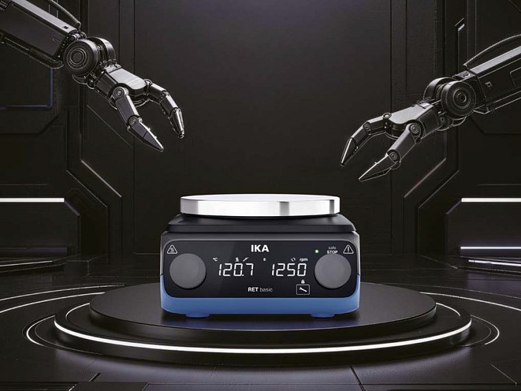 Světová novinka: Magnetické míchačky IKA vyráběné roboticky