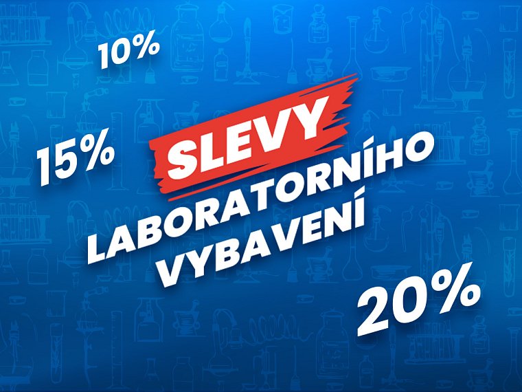 Velká slevová akce na laboratorní vybavení – ušetřete až 25 %!