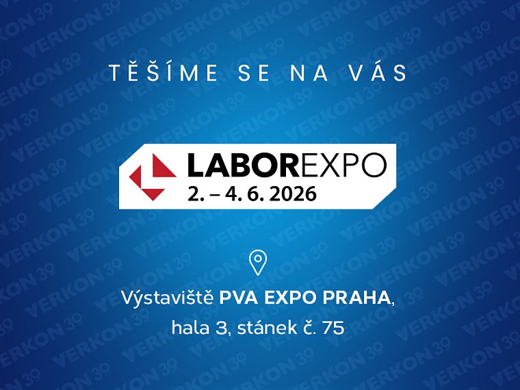 VERKON na veletrhu LABOREXPO 2026